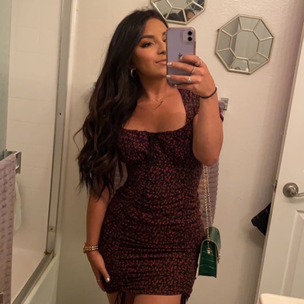 Black/ red dress